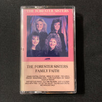 CASSETTE Forester Sisters 'Family Faith' (1988) tape 2 only Christian gospel country