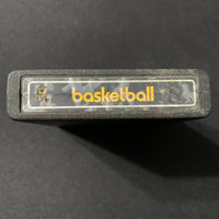 ATARI 2600 Basketball text label tested video game cartridge CX-2624 sports