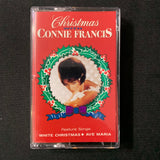 CASSETTE Connie Francis 'Christmas With Connie Francis' (1992) holiday carols tape