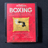 ATARI 2600 Boxing Activision tested video game cartridge 1980 rough label