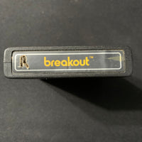 ATARI 2600 Breakout text label tested video game cartridge classic paddle game