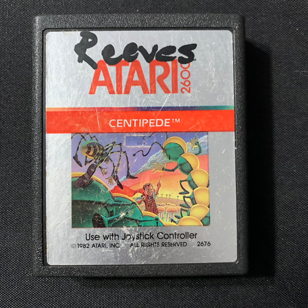 ATARI 2600 Centipede tested video game cartridge arcade classic red label 2676