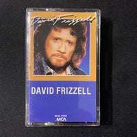 CASSETTE David Frizzell self-titled (1983) country compilation Red Red Wine