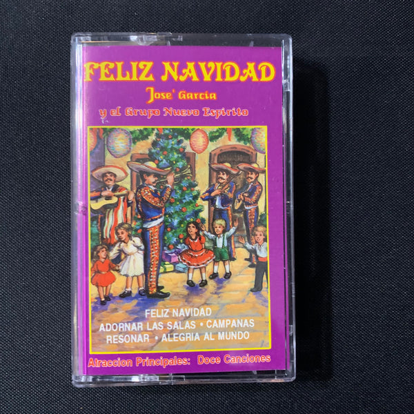 CASSETTE Jose Garcia y el Grupo Nuevo Espirito 'Feliz Navidad' (1991) Christmas tape