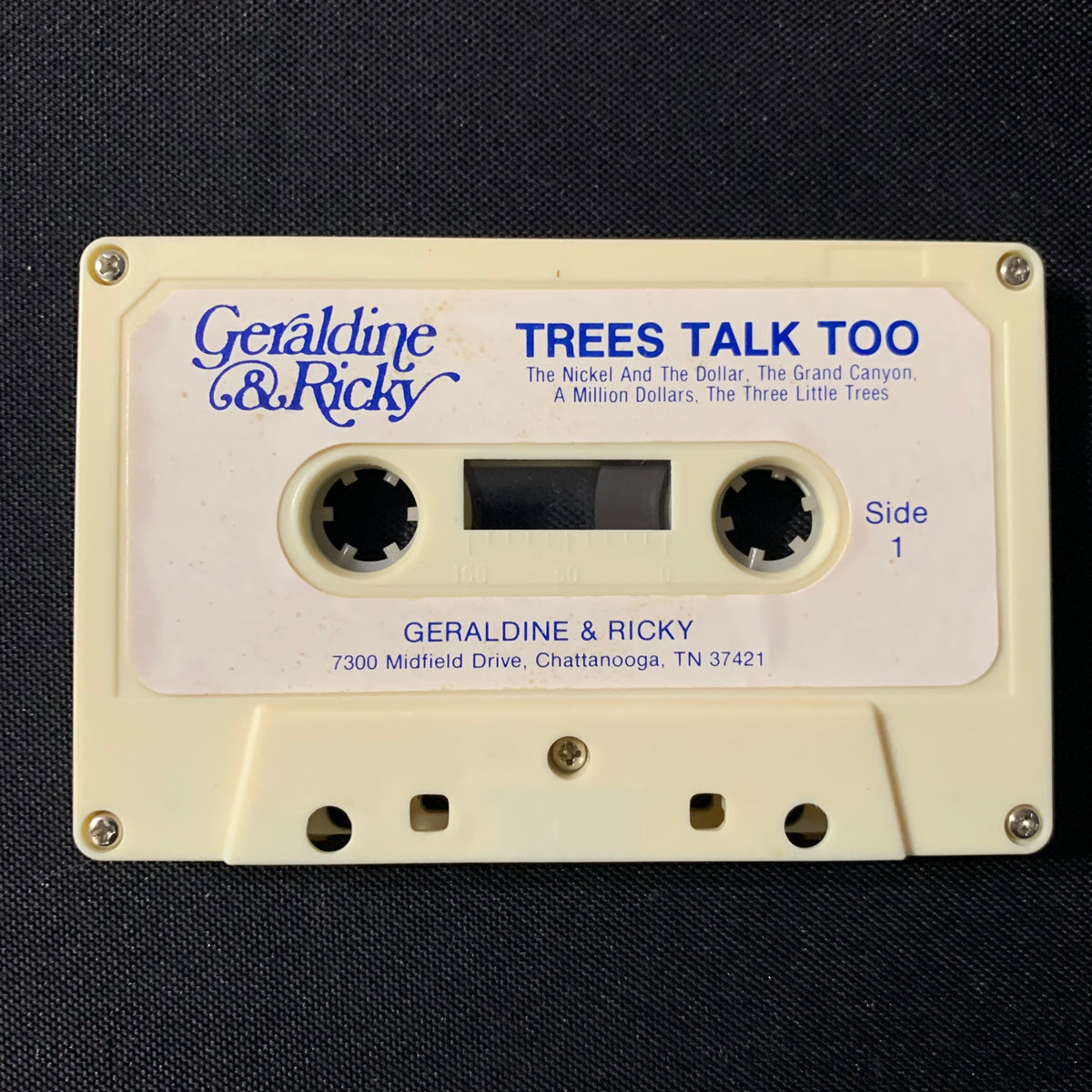 CASSETTE Geraldine and Ricky 'Trees Talk Too!' Christian ventriloquist ...
