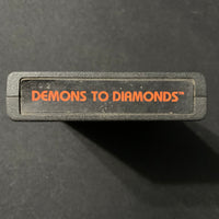 ATARI 2600 Demons to Diamonds tested video game cartridge paddle controls