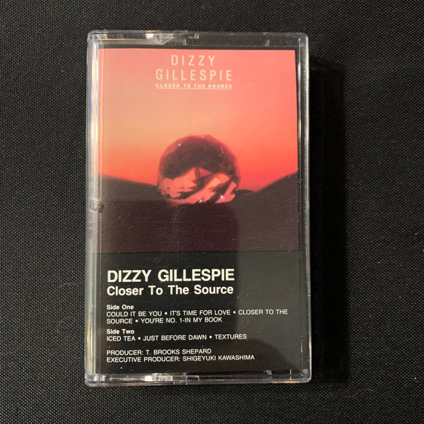 CASSETTE Dizzy Gillespie 'Closer To the Source' (1984) Atlantic smooth jazz fusion