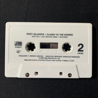 CASSETTE Dizzy Gillespie 'Closer To the Source' (1984) Atlantic smooth jazz fusion