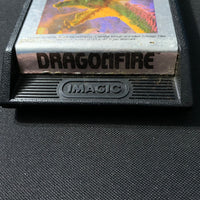 ATARI 2600 Dragonfire tested Imagic video game cartridge dragon arcade action