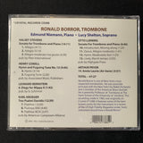 CD Ronald Borror, Trombone (2009) reissue Stevens, Cowell, Bernstein, Luening, Pryor, Kroeger