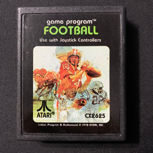 ATARI 2600 Football CX2625 pic label tested video game cartridge 1978 sports