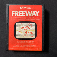 ATARI 2600 Freeway tested video game cartridge Activision chicken cross road