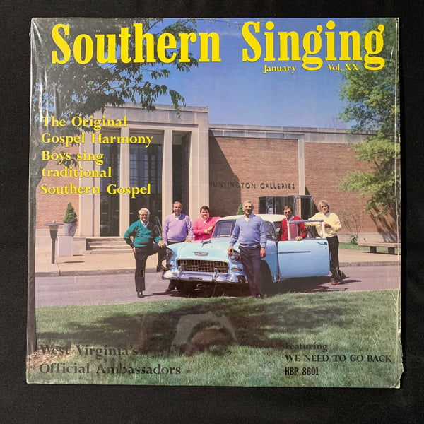 LP Gospel Harmony Boys 'Southern Singing Volume XX' (1986) VG+/VG+ West Virginia