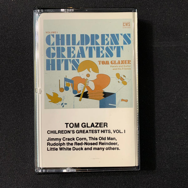 CASSETTE Tom Glazer 'Children's Greatest Hits' kids songs folk music fun