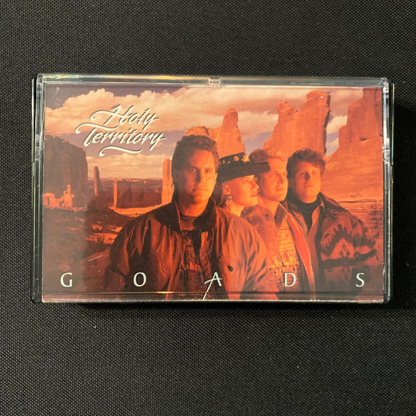 CASSETTE The Goads 'Holy Territory' (1992) Christian CCM pop Diadem