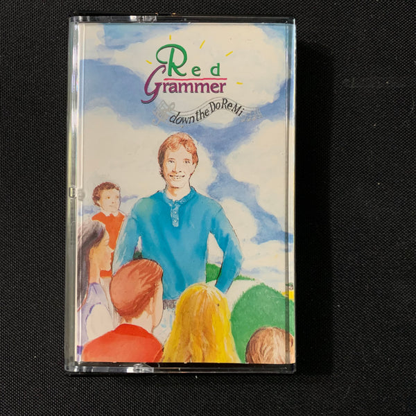 CASSETTE Red Grammer 'Down the Do-Re-Mi' (1991) children's music tape kids fun