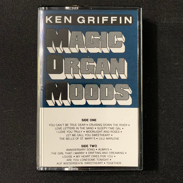 CASSETTE Ken Griffin 'Magic Organ Moods' (1985) Good Music classic Hammond tape