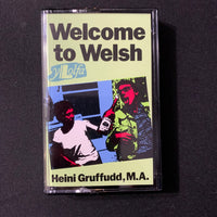 CASSETTE Heini Gruffudd 'Welcome to Welsh' audio language learning tape Wales