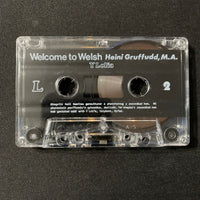 CASSETTE Heini Gruffudd 'Welcome to Welsh' audio language learning tape Wales