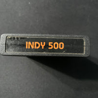 ATARI 2600 Indy 500 tested video game cartridge requires driving controllers