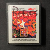 ATARI 2600 Kangaroo tested video game cartridge 1988 red label platform arcade