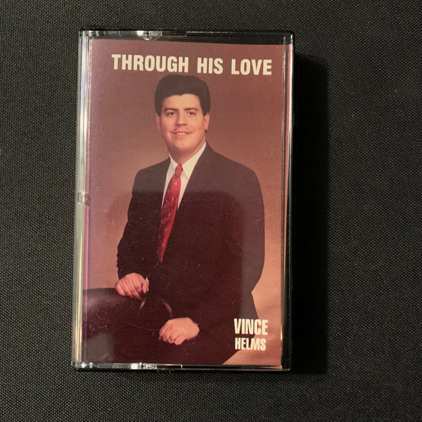 CASSETTE Vince Helms 'Through His Love' Christian gospel music Marietta Georgia