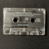 CASSETTE Vince Helms 'Through His Love' Christian gospel music Marietta Georgia