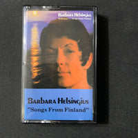 CASSETTE Barbara Helsingius 'Reflections - Songs From Finland' (1984) Finnish folk