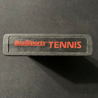 ATARI 2600 Realsports Tennis 1983 graphic label tested game cartridge 2680