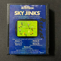 ATARI 2600 Sky Jinks tested Activision game cartridge flying obstacle course