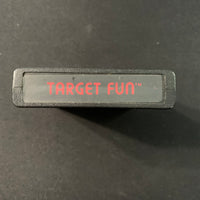 ATARI 2600 Target Fun text label Sears 27 tested video game cartridge