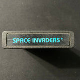 ATARI 2600 Space Invaders graphic label tested video game cartridge CX 2632