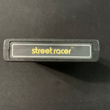 ATARI 2600 Street Racer text label tested paddle video game cartridge
