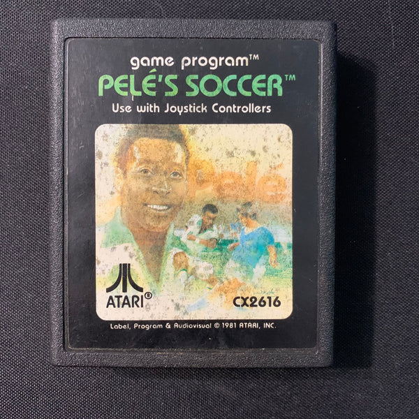 ATARI 2600 Pele's Soccer tested video game cartridge CX2616