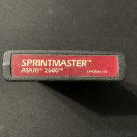 ATARI 2600 Sprintmaster tested video game cartridge 1988 racing nice label