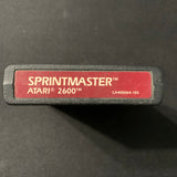 ATARI 2600 Sprintmaster tested video game cartridge 1988 racing nice label