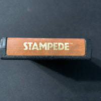 ATARI 2600 Stampede tested Activision video game cartridge cattle lasso rope