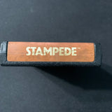 ATARI 2600 Stampede tested Activision video game cartridge cattle lasso rope