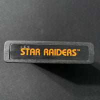 ATARI 2600 Star Raiders tested video game cartridge damaged label space shooter