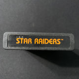 ATARI 2600 Star Raiders tested video game cartridge damaged label space shooter