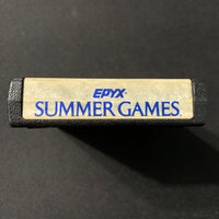 ATARI 2600 Summer Games tested video game cartridge Epyx 1987 Olympics sports