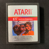 ATARI 2600 E.T. tested video game cartridge