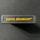 ATARI 2600 Super Breakout tested video game cartridge paddles required