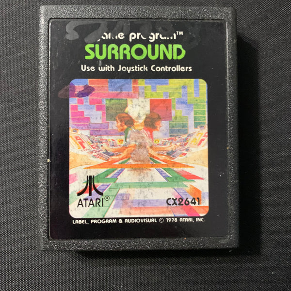 ATARI 2600 Surround tested video game cartridge 1978 early gaming snake CX2641