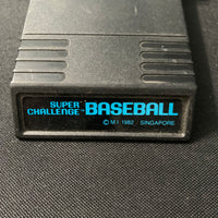 ATARI 2600 Super Challenge Baseball tested video game cartridge M Network 1982