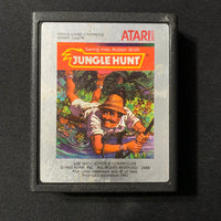 ATARI 2600 Jungle Hunt tested video game cartridge