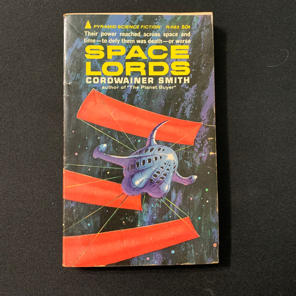 BOOK Cordwainer Smith 'Space Lords' (1965) PB science fiction Pyramid