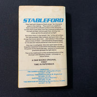BOOK Brian M. Stableford 'Realms of Tartarus' (1977) PB time travel science fiction