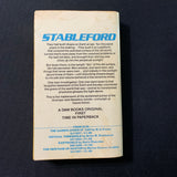 BOOK Brian M. Stableford 'Realms of Tartarus' (1977) PB time travel science fiction