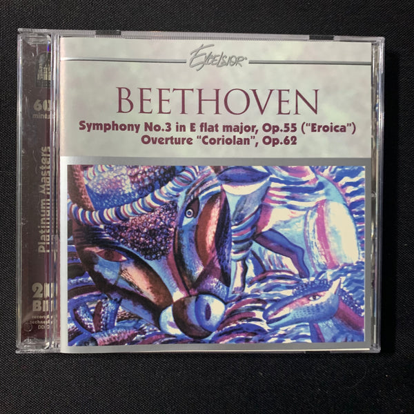 CD Beethoven Symphony No. 3/Overture 'Coriolan' (1996) Tblisi Symphony Orchestra
